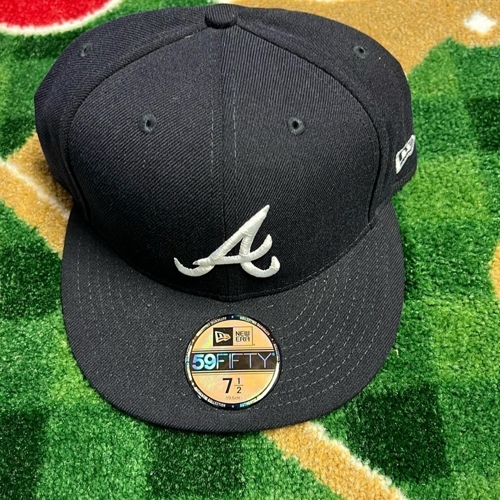 New Era 59Fifty Atlanta Braves "Sample Not For Sale Tag" 7 1/2